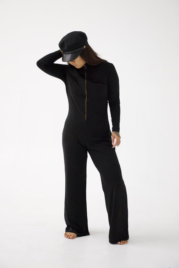 vtg 70s SAKS FIFTH AVE jumpsuit - image 3