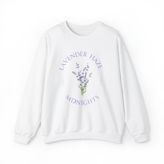 Taylor Swift Lavender Haze Sweatshirt Unisex Heavy Blend Crewneck Sweatshirt Etsy