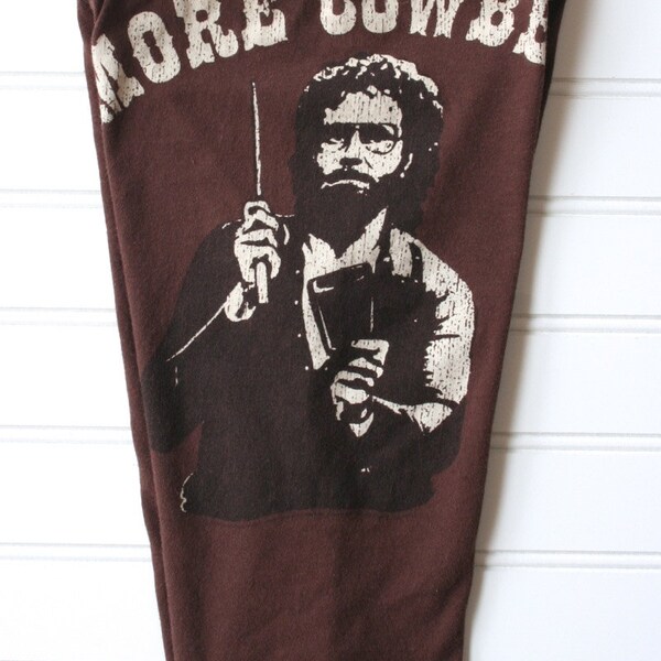 Will Ferrell More Cowbell Upcycled Toddler Pants (4T)