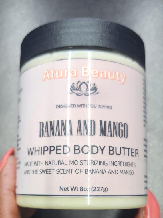Banana and Mango Whipped Body Butter.