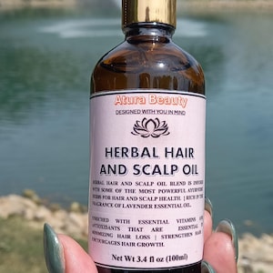 HERBAL HAIR and SCALP Treatment Oil