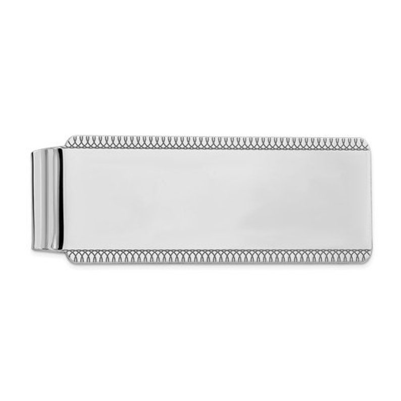 Sterling Silver Mens Accessory Money Clips Solid 20 mm 51 mm Money Clip Sterling Silver Mens Accessory Money Clips Solid 20 mm 51 mm Money Clip