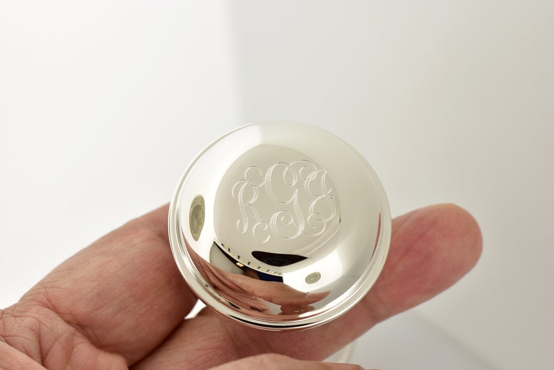 Sterling Silver Baby Rattle Heirloom Gift Custom Engraved Etsy