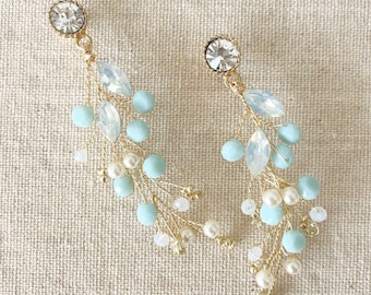 Earrings/Party Earrings/Fancy Earrings/Wedding Earrings/Aretes de Fiesta/Aretes de Boda