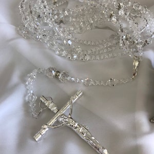 Lazo de Boda / Lazo de Boda Plateado / Tradicional Lazo de Cristales