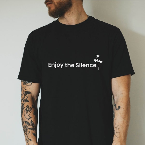 Unisex Depeche Mode Inspired "Enjoy the Silence" Introvert T-Shirt