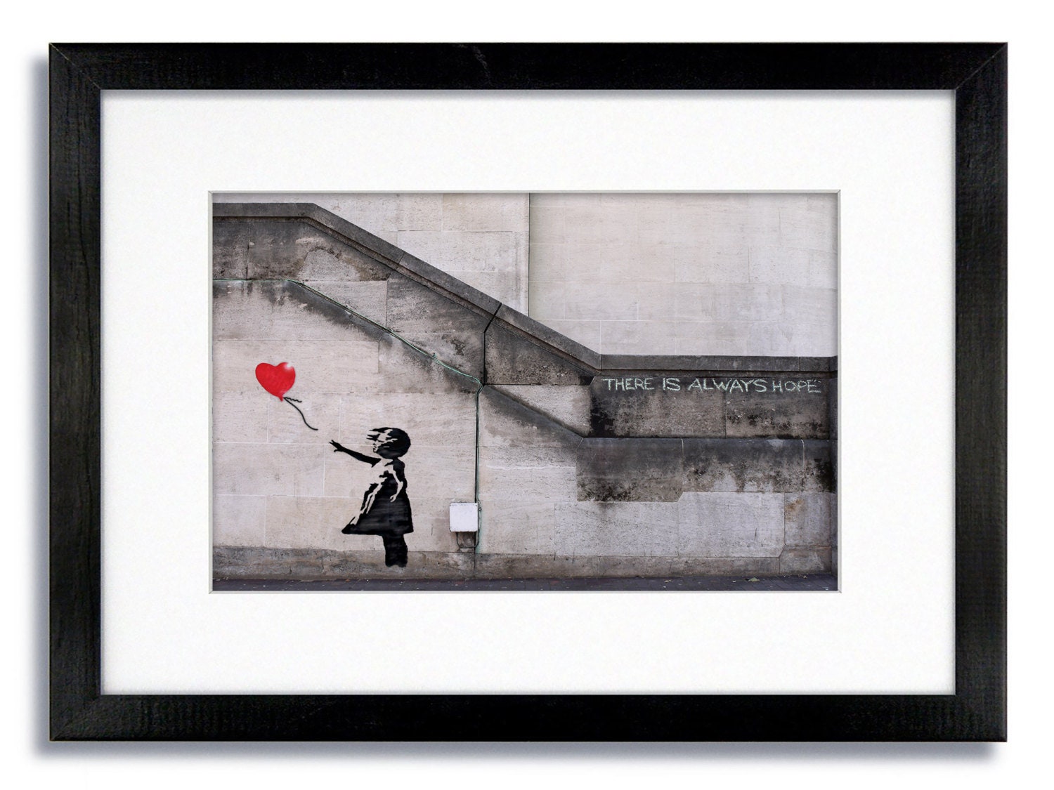 Бэнкси повесил картину в музее