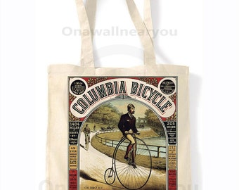 Chopper Bike Retro Cycling Cycle Bike Old School Unofficial Cotton Tote Bag Shopper
