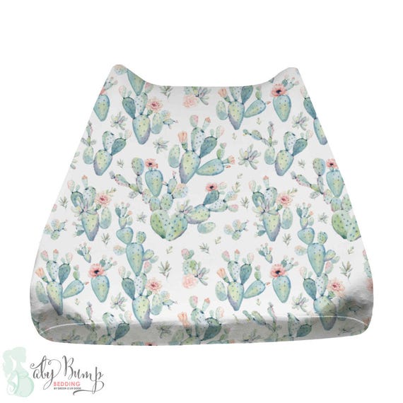 baby girl changing pad cover