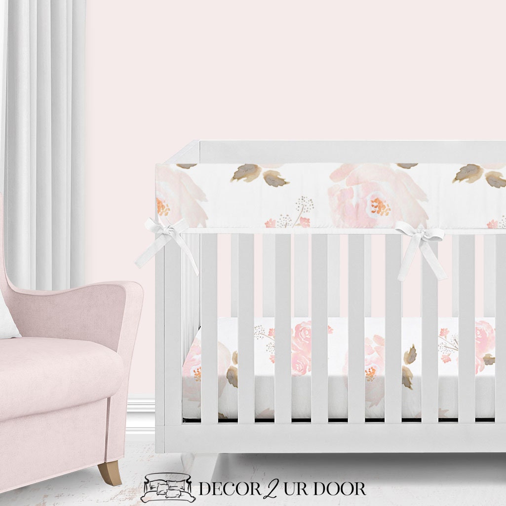 pastel cot bedding