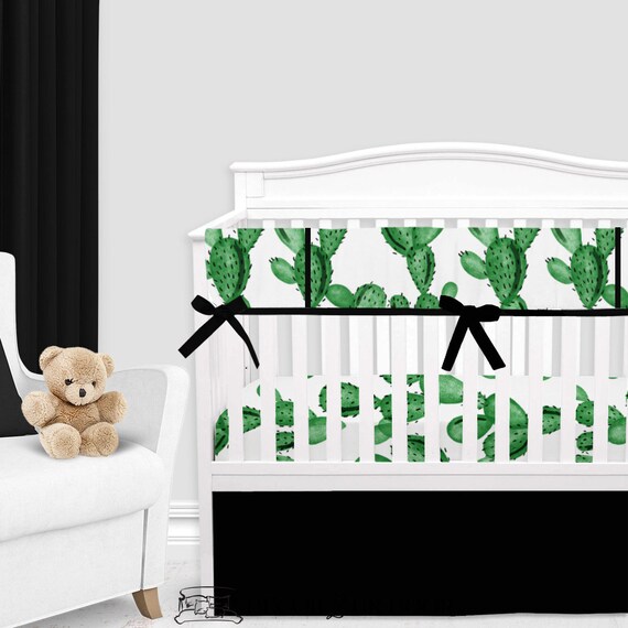 cactus crib bedding