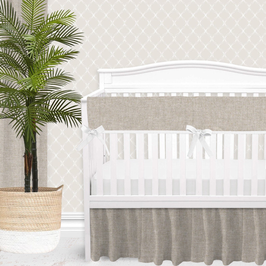 tan baby bedding
