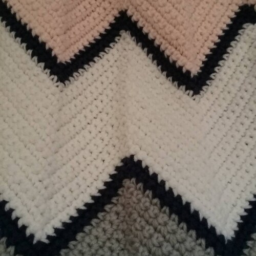 Crochet Blanket - Chevron Blanket - Chevron Afghan - Crochet - Chevron Bedding - Crochet Afghan - Large Afghan - orders Bedding - Custom Blanket
