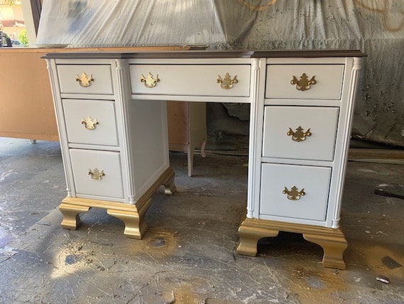 Custom Colors AVAILABLE Vintage Desk Etsy