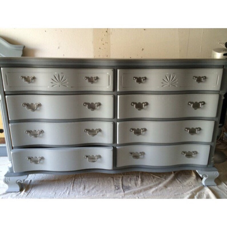 Custom Colors AVAILABLE Grey Dresser Changing Table Etsy