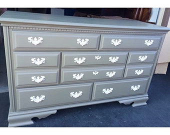 Custom Colors AVAILABLE - 7 drawer Dresser, Nightstands, Changing Table, Buffet, Credenza