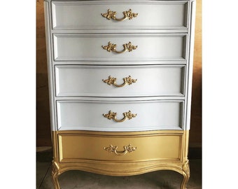 Custom Colors AVAILABLE - French Provincial, HighBoy, Dresser