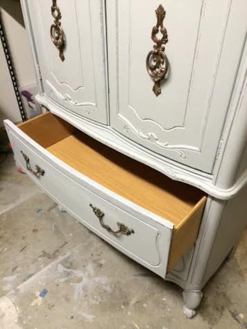 Distressed Shabby Chic Chest Etsy