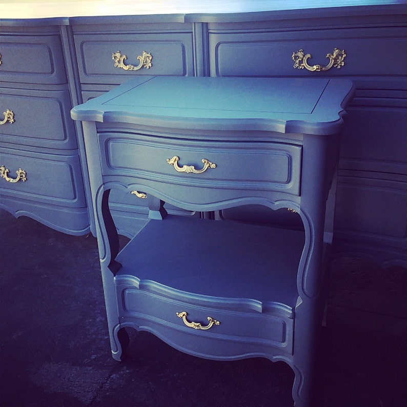 Custom Colors AVAILABLE French Provincial Dresser, TV Stand, Changing