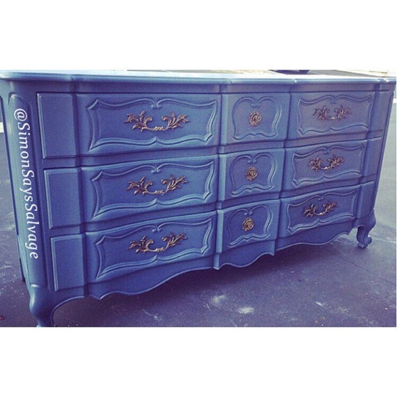 navy dresser nursery