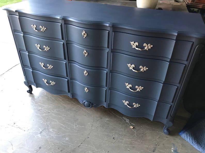 navy blue changing table