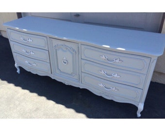 Custom Colors AVAILABLE - 9 drawer French Provincial Dresser/Changing Table/Buffet/Credenza