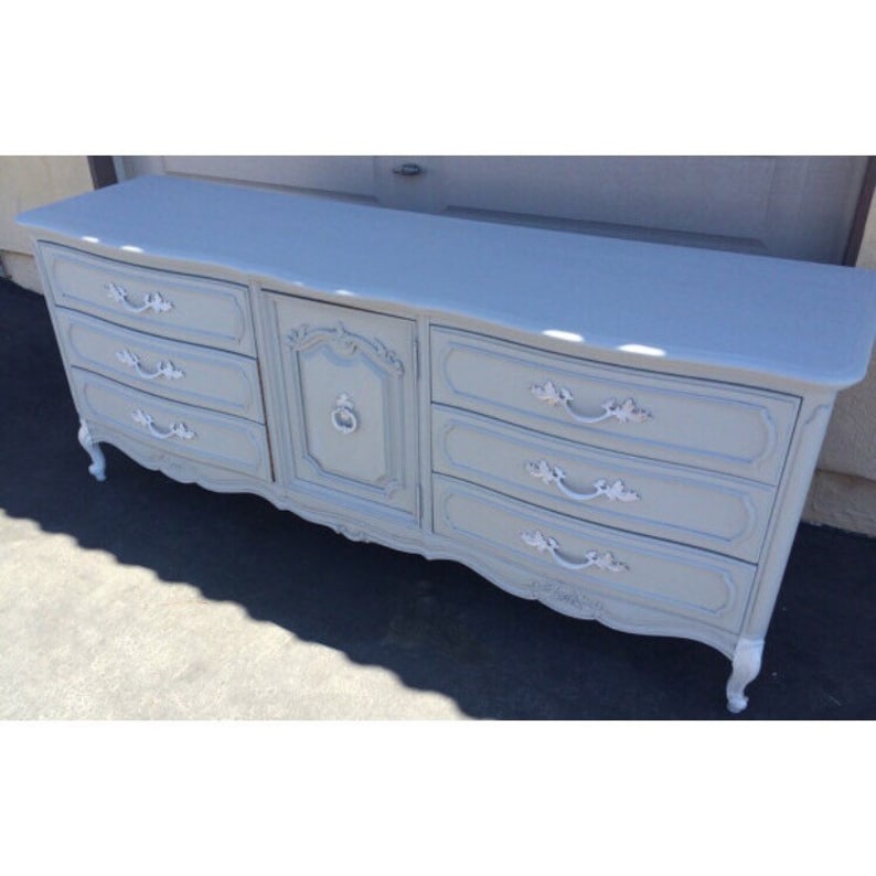 Sample 9 Drawer French Provincial Dresser Nightstands Etsy