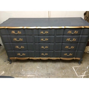 Custom Colors AVAILABLE - French Provincial 12 Drawer Dresser/Changing Table/Buffet/Credenza