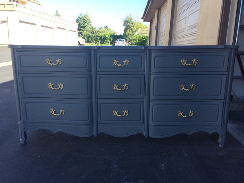Custom Colors AVAILABLE French Provincial Dresser, TV Stand, Changing