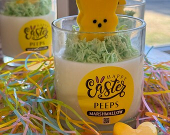 Peeps Easter Candle - soy wax and cotton wick