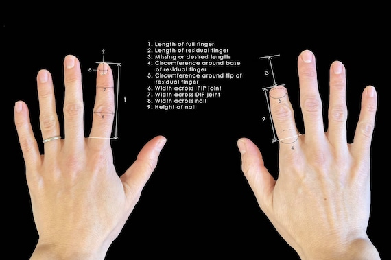 NEW All Ring Sizes Realistic Ready-to-wear Finger Prosthetic Send Me a  Photo of Your Hands and Your Measurements 