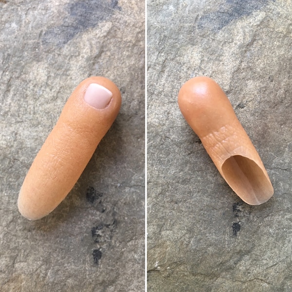 Toe Extension- Basic Silicone Rubber Individual Toe Prosthetic in Many Sizes- Designed for Amputees & Brachymetatarsia