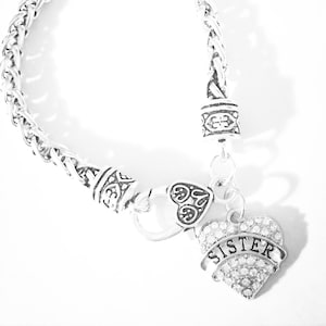 Sister Charm Bracelet, Sister Jewelry, Sister Gift, Mother&#39;s Day Gift For Sisters Charm Bracelet