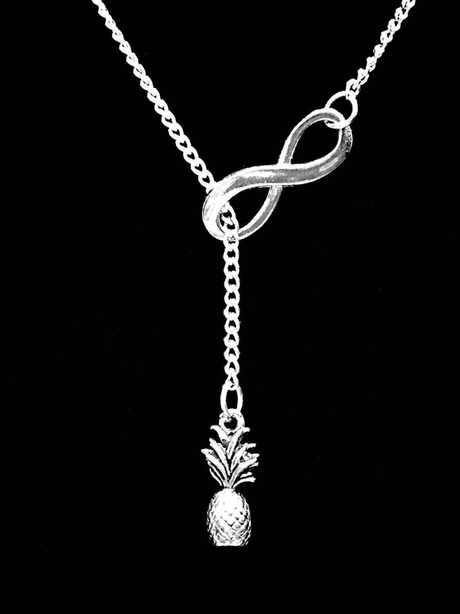 Gift for Her Pineapple Necklace Pineapple Jewelry Tropical Etsy