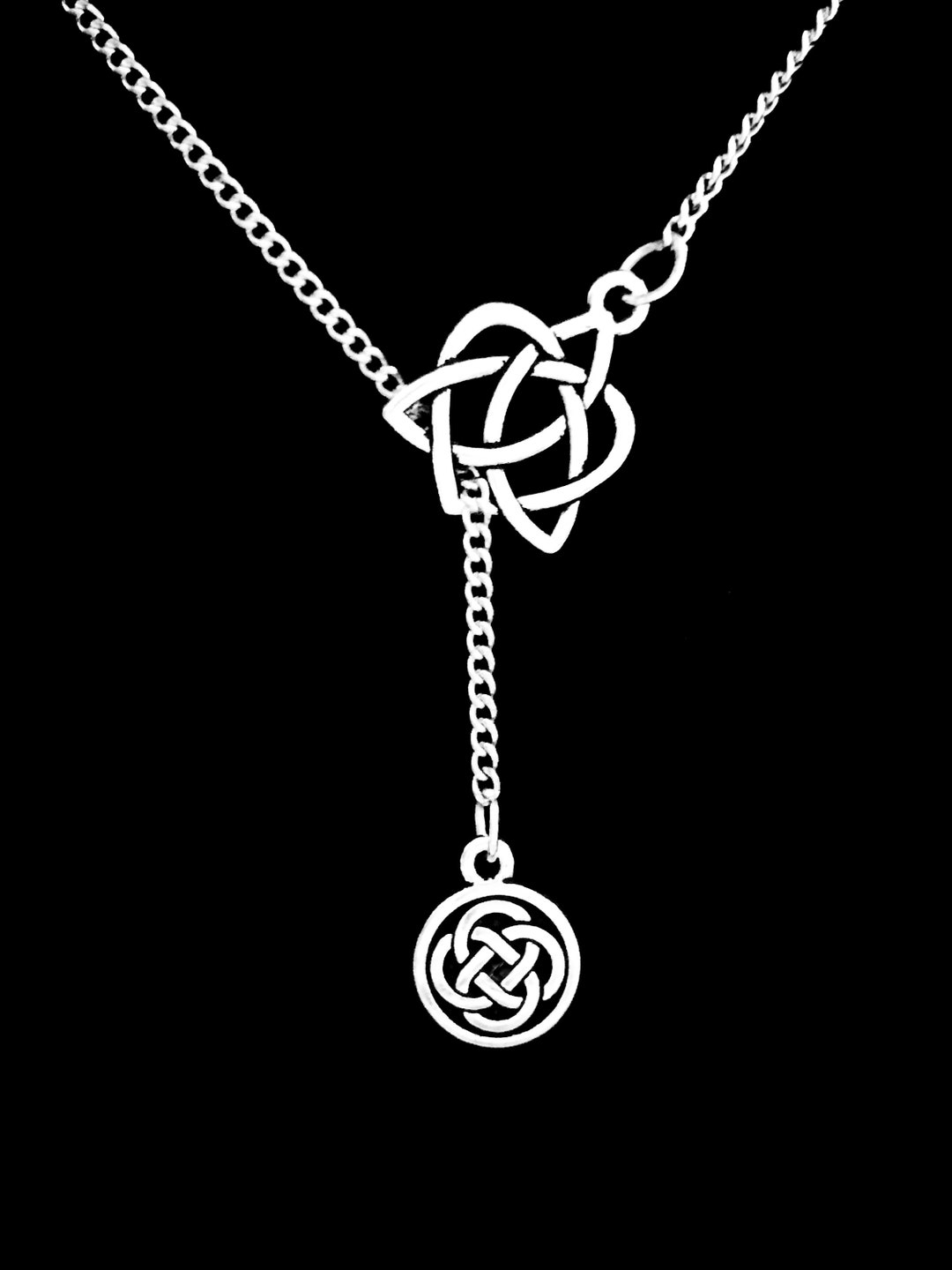 Celtic Knot Necklace Celtic Jewelry Celtic Necklace Irish - Etsy