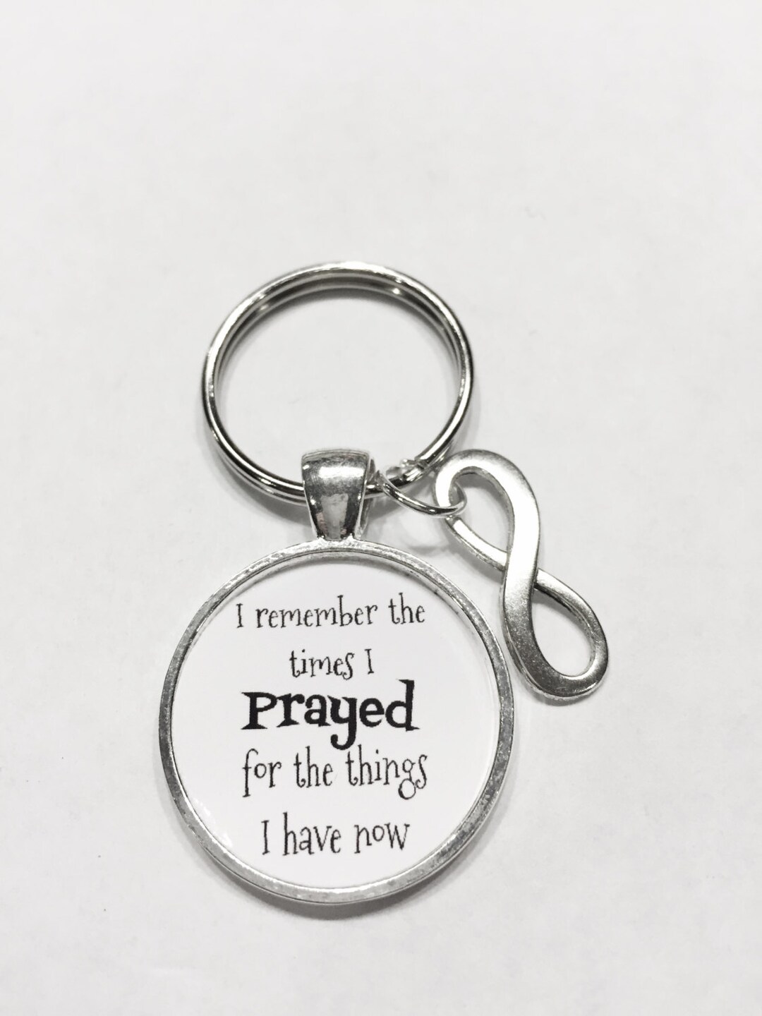 Inspirational Keychain, Christian Keychain, I Remember the Times I