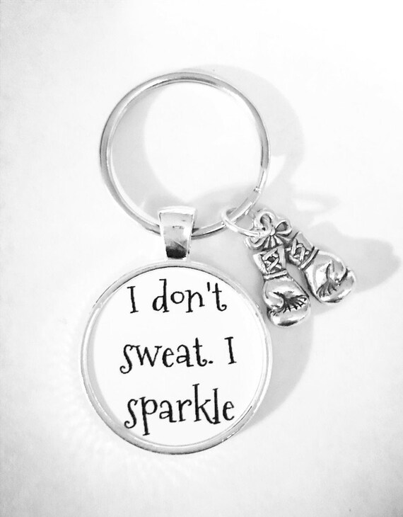 Fitness Keychain Gym Keychain Workout Key Ring I Don't Etsy UK