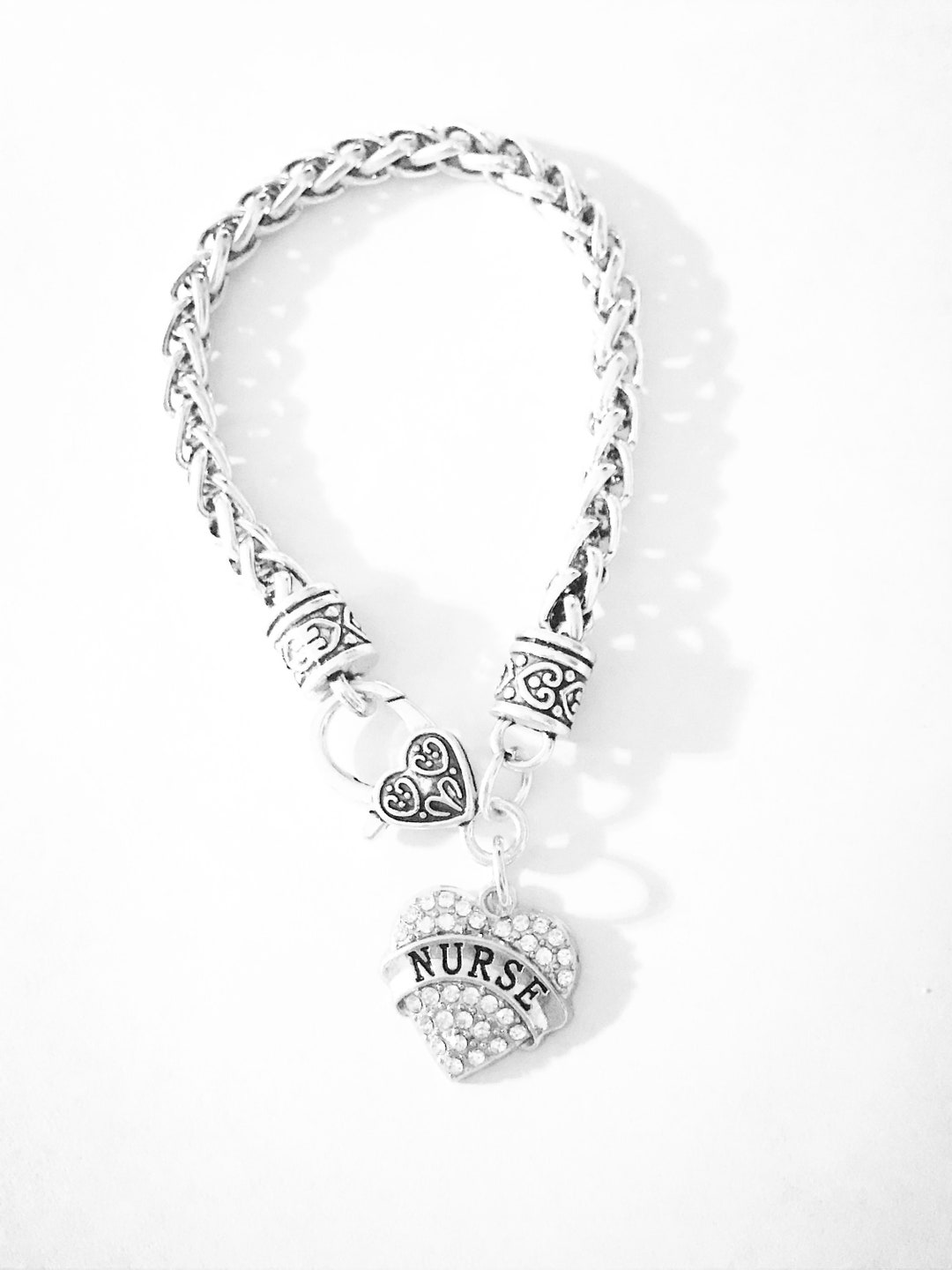 Nurse Charm Bracelet, Nurse Gift, Nurse Jewelry, RN Registered Nurse ...