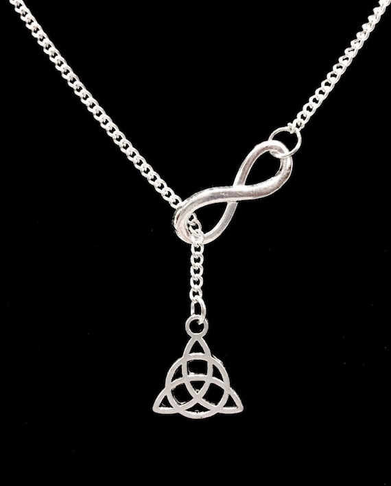 Celtic Knot Necklace Celtic Jewelry Triquetra Necklace | Etsy