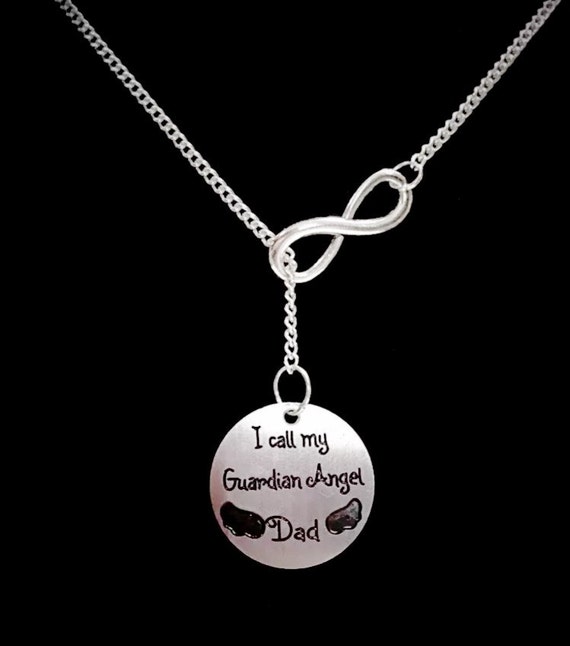 Memorial Necklace Dad, Memorial Jewelry, Infinity I Call My