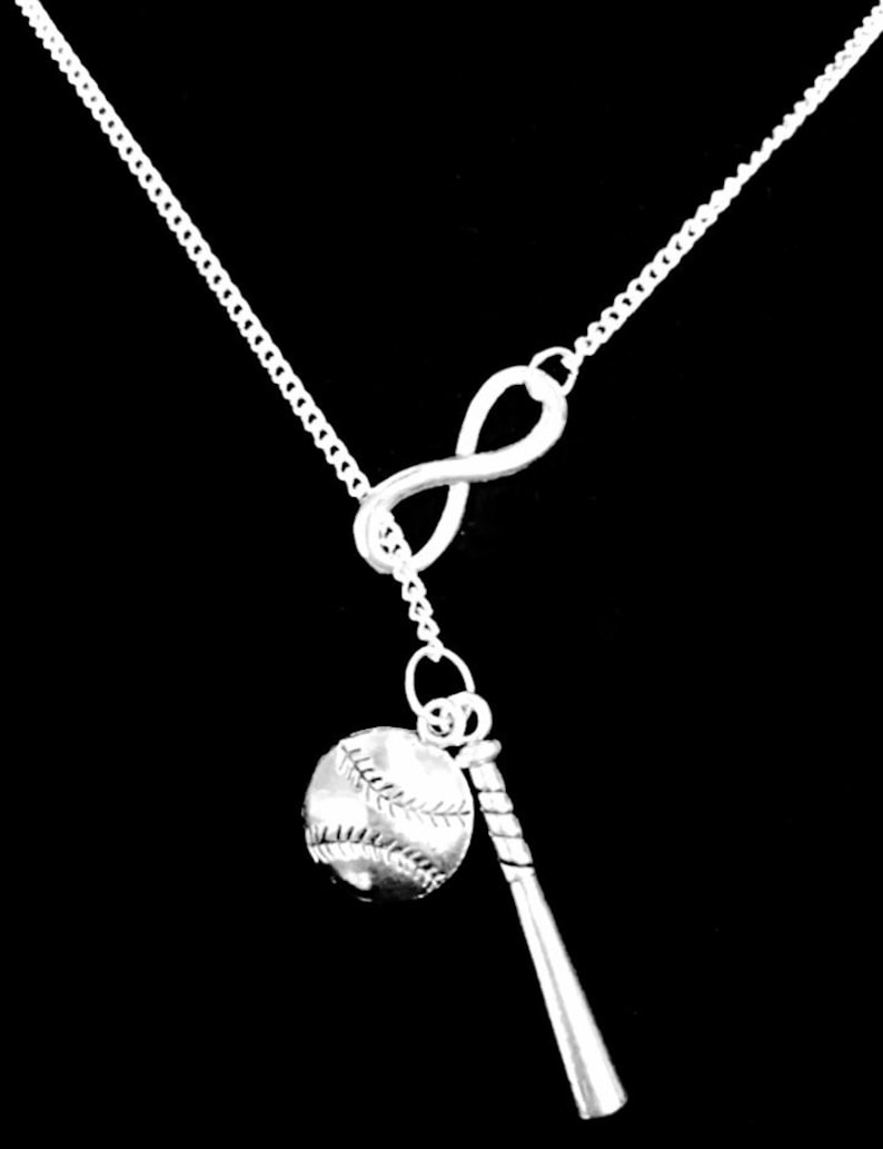 Baseball Bat Necklace Softball Necklace Allstar Gift Etsy