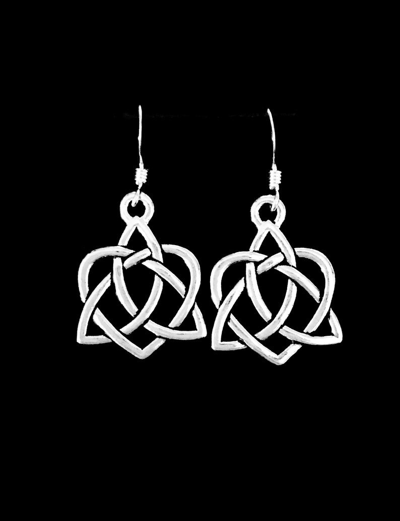 Celtic Knot Earrings Celtic Jewelry Celtic Knot Dangle Etsy