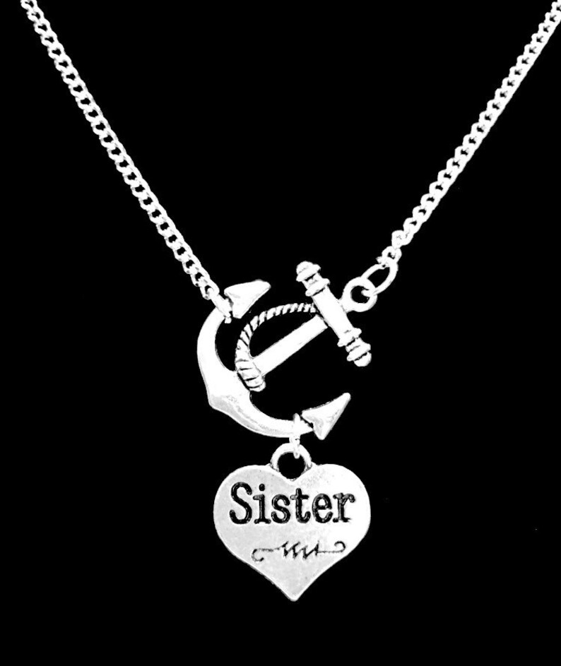 Sister Calligraphy Necklace