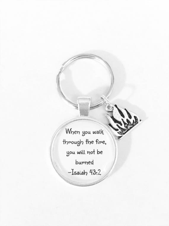 firefighter keychain