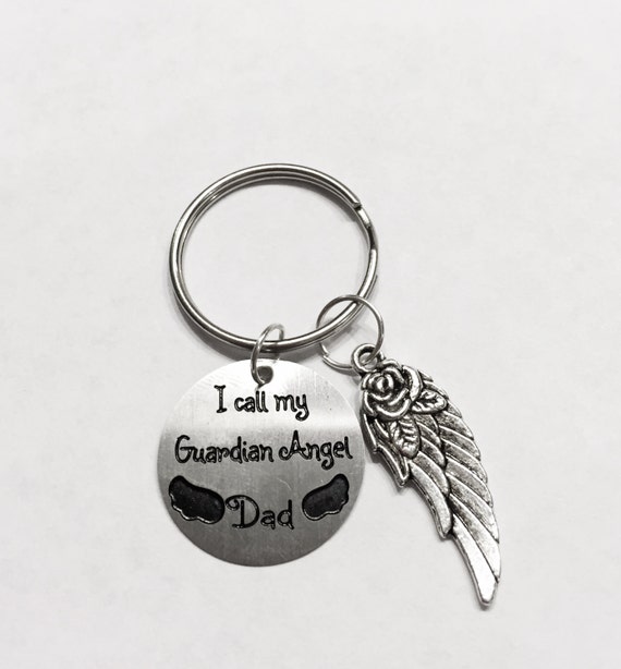 Guardian Angel Memories Keychain Charms Pendant For Girls Keyrings For  Handbags Stainless Steel Keychain Supplies Romantic Gifts - AliExpress