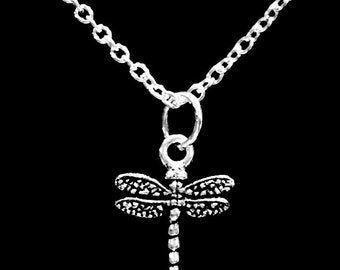 Dragonfly Necklace, Dragon Fly Necklace, Charm Gift Daughter Wife Girlfriend Necklace