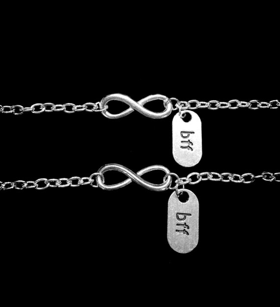 Best Friend Gift, Best Friend Bracelet Set, Forever BFF