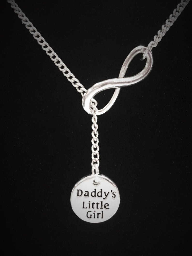 Gift for Her Infinity Daddy's Little Girl Necklace Etsy India
