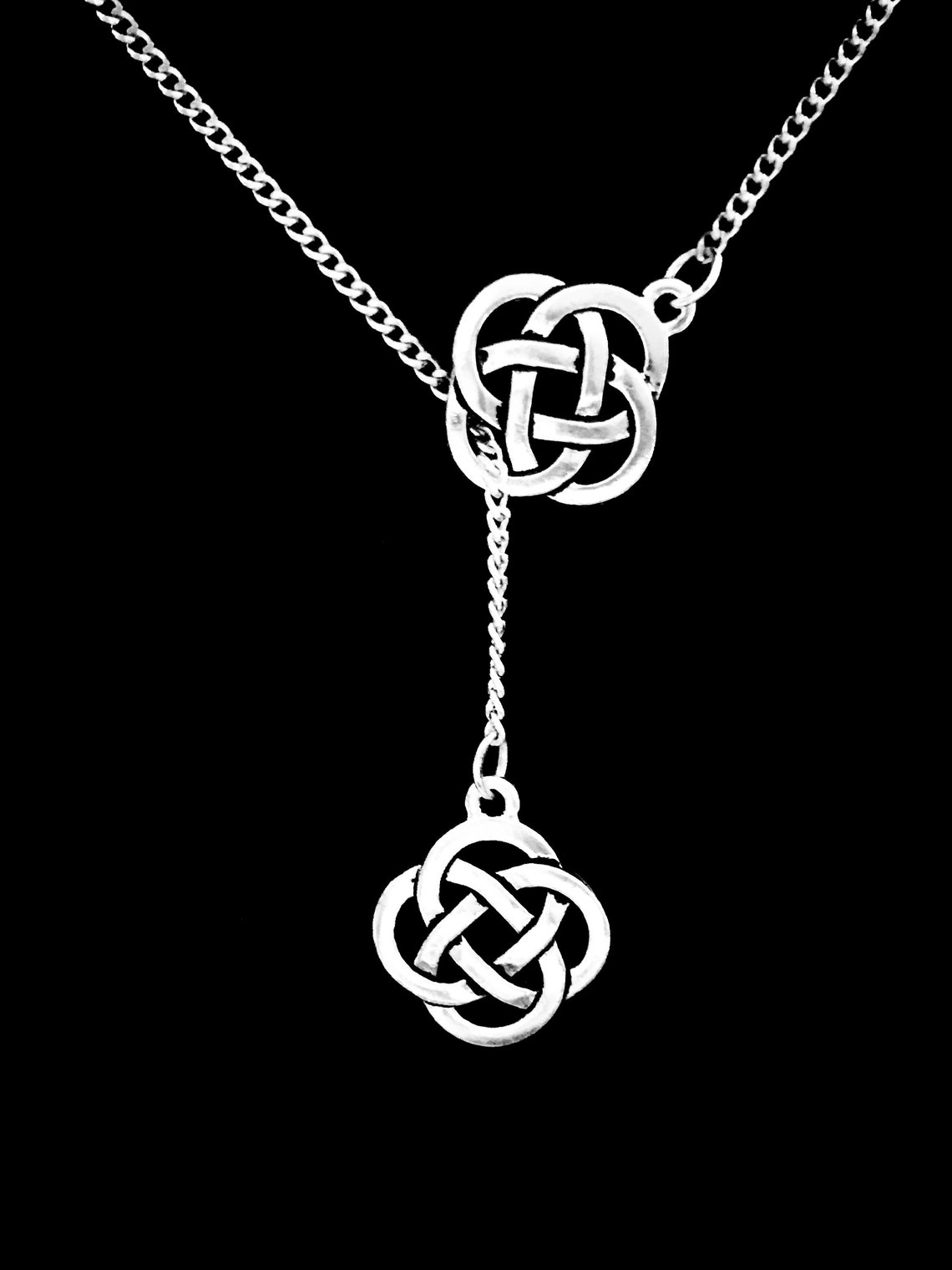 Celtic Knot Necklace Celtic Knot Jewelry Celtic Necklace Etsy