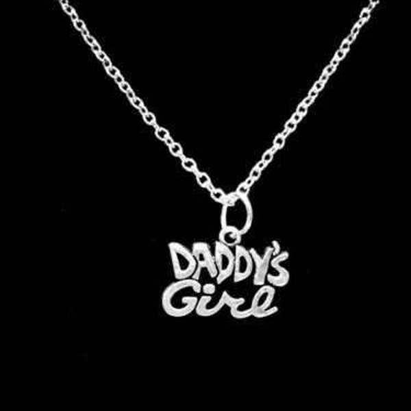 Gift For Her, Daddy's Girl Necklace, Gift For Daughter Charm Necklace